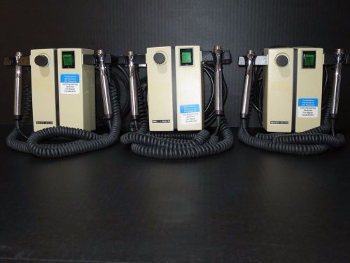 3 - WELCH ALLYN 74710 Otoscope Ophthalmoscope Wall Mount Transformer No Heads