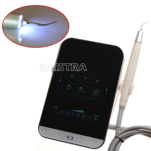 K3 Dental Touch Screen Scaler Detachable Ultrasonic Scaling Handpiece LED Light