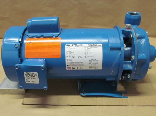 2 hp goulds pump bluffton motor works 1 phase 115/208-230v 1213007419 #3642 for sale