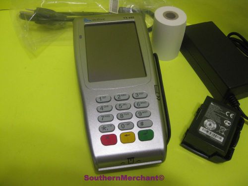VERIFONE VX680 Wireless 3G 192Mb Printer/PIN Pad/SCR/Contactless NFC