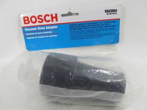 Bosch vac004 2-1/2 inch hose to 35mm dust hose port adapter ** for sale