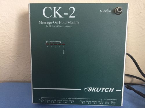 Skutch CK-2 Message on Hold Module For GE 29487GE2 &amp; 29488GE2 Tested!!