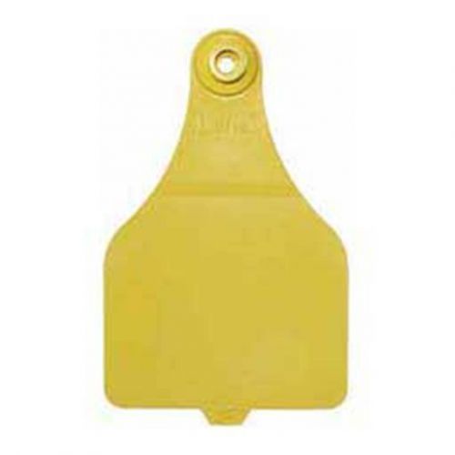 Fearing Duflex XLarge Blank Tags 25 Count Yellow Bright, Fade-Resistant Color