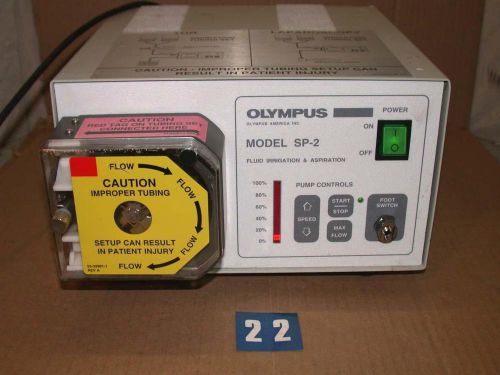 Olympus SP-2 Fluid Irrigation &amp; Aspiration Pump Tubing set Free S&amp;H