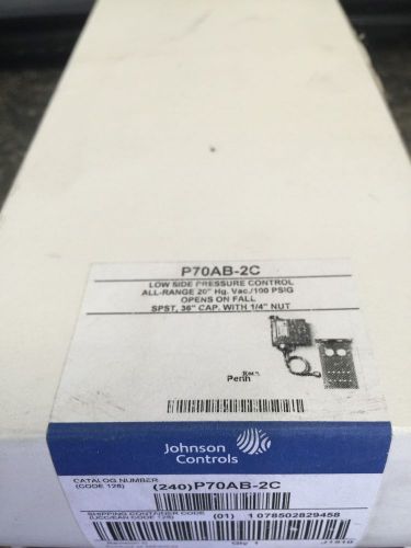 Johnson Controls P70AB-2C Low Side Pressure Switch