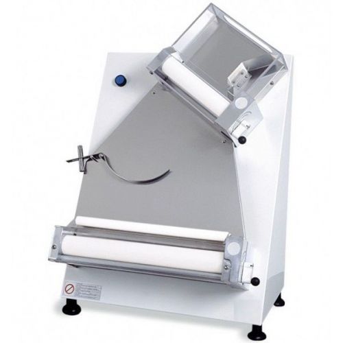 PIZZA DOUGH ROLLER SHEETER WITH 2 PAIRS OF ROLLERS DIAMETER 16&#034; ROLLING MACHINE