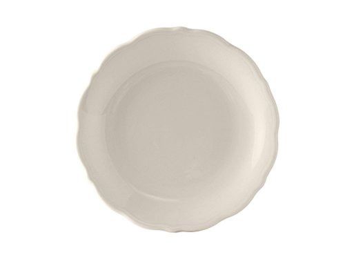 Tuxton SEA-073 Vitrified China Plate, 7-3/8&#034;, Eggshell Seabreeze Pack of 36