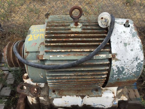 Reliance 25hp 460v-ac  284t 3ph ac electric motor #17 for sale