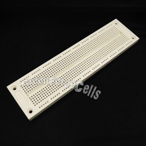 2 x pcb breadboard 60x12 test develop diy 700 point position solderless syb-120 for sale