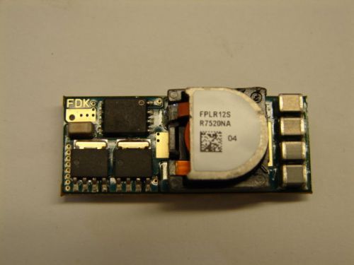 1 pc of FPLR12SR7520NA FDK Non-Isolated DC/DC Converter 6-14Vdc In, 2008dc, ROHS
