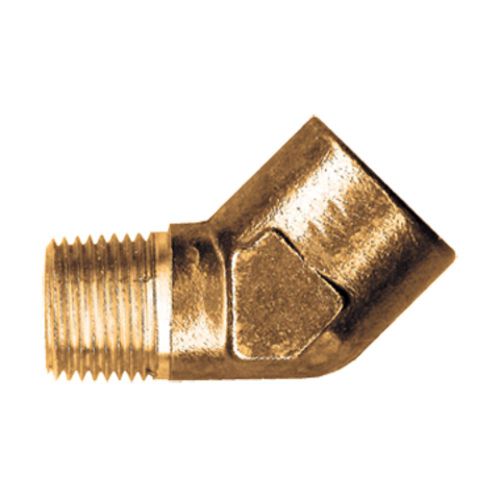 Fairview Brass Pipe Fittings 3/8&#034; 45 Degree Forged Street Elbow