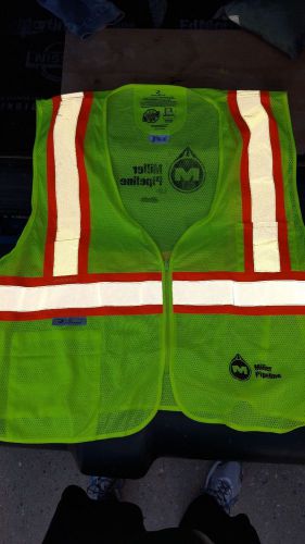 Radians Radwear SV225-2ZGM Class 2 High Visibility Vest Mesh with Zipper MP Logo