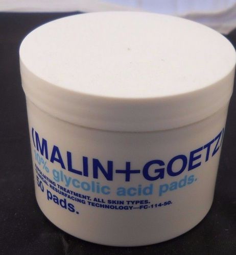 *NEW* Malin + Goetz 10% Glycolic Acid Pads (50 Pads)