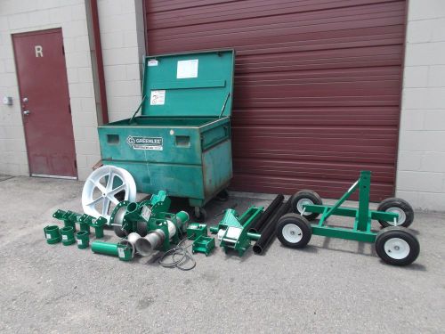 Greenlee 6805 6800 Ultra cable wire puller tugger 8000lb Very Good condition
