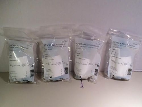 LOT OF 4 Optichamber Advantage Valved Holding Chamber Equipment