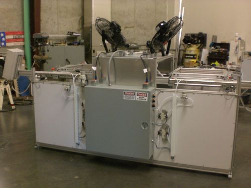 SIBE AUTOMATION VACUUM FORMING MACHINE 24&#034;X24&#034; DOUBLE ENDER TOP&amp;BOTTOM HEAT