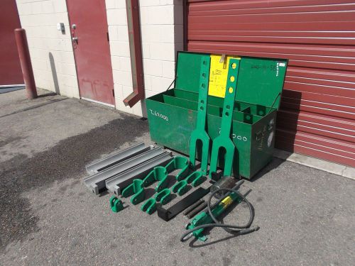 Greenlee 885te hydraulic emt bender 885 te 21/2&#034;&#039; 3&#034; 3 1/2&#034;  4&#034;  with pump parts for sale