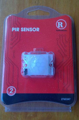 RadioShack Passive Infarred (PIR) Sensor - Motion Sensor 2760347 NIB