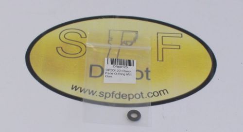 Spf depot check valve face seal for gama master iii guns part # or-00120 for sale