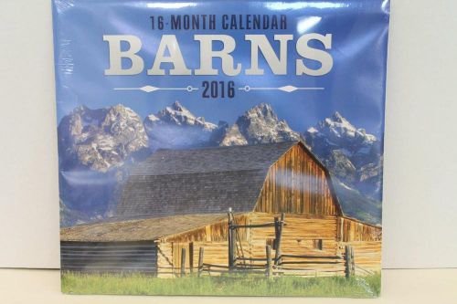 16 Month Calendar - Barns