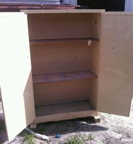 Paints and Inks Cabinet, 96 Gal., Yellow will ship