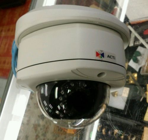 ACTi E72 3MP Outdoor Dome Camera with D/N, IR, Basic WDR, Fixed Lens for parts