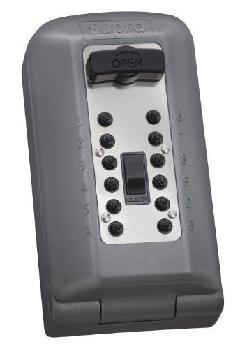 Kidde AccessPoint 002047 KeySafe Professional Security Key Box, Gray