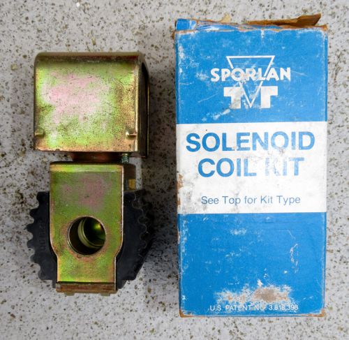 Sporlan MKC-2 Solenoid Coil Kit with Junction Box, NEW, FREE SHIPPING