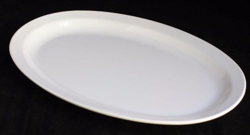NEW 4 Dozen Melamine Oval Platter WHITE  US 513     (13&#034; X 8-1/2&#034;) Free Shipping