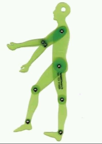 Alvin &amp; Co. Human Figure Position Template 6.75&#034; TD1735B