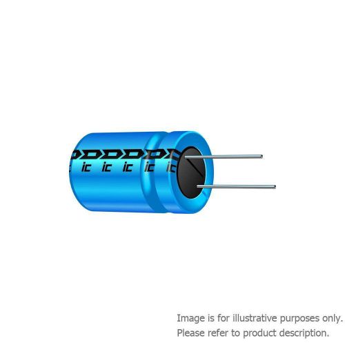 25 x illinois 477ckr050m aluminum electrolytic capacitor 470uf, 50v, 20%, radial for sale