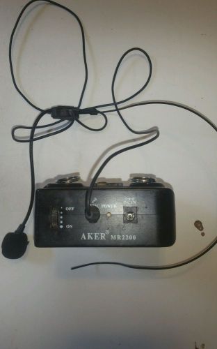 AKER MR2200 16W Waistband Portable PA Voice Amplifier Booster MP3 Speaker TF FM