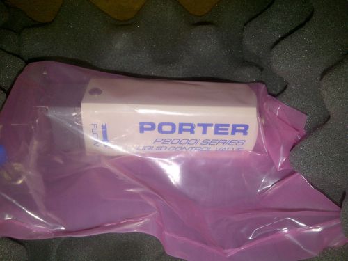 Porter P2000I-VL002 Liquid Control Valve P2000i