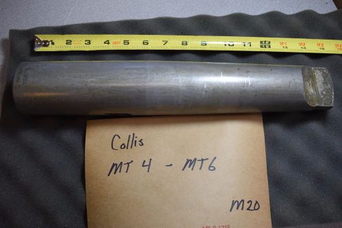 Collis Morse Taper Adapter #4 to  #6 MT4 - MT6 Drill Chuck Arbor Reducer M20