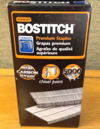Bostitch Premium Full Strip Staples 5000 Count Box Standard Stapler SBS191/4CP