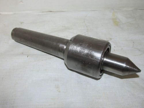 Bruckner Lathe Live Center Brown &amp; Sharpe No. 8 Tapered Shank? LQQK!