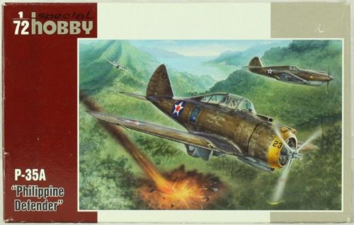 Special hobby 1:72 p-35a philippine defender plastic airplane model kit #72237u for sale