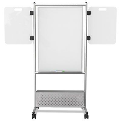 Expanding nest easel w/dry erase board, easel: 65&#034;-72&#034;, board: 28 3/4&#034; x 40 3/4 for sale