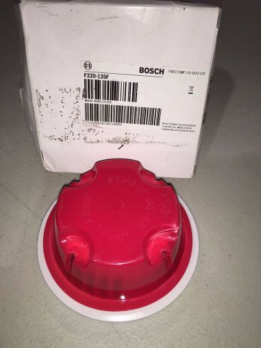 Bosch Electronic Fixed Temperature Heat Detector F220-135F NEW