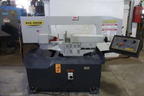HYD-MECH DOUBLE MITER HORIZONTAL BAND SAW S-20DS (29016)