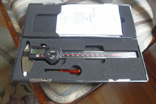 Marcal 6&#034; 150 mm govt.&#034;slide&#034; type digital caliper/hard padded case &amp; info#242 for sale