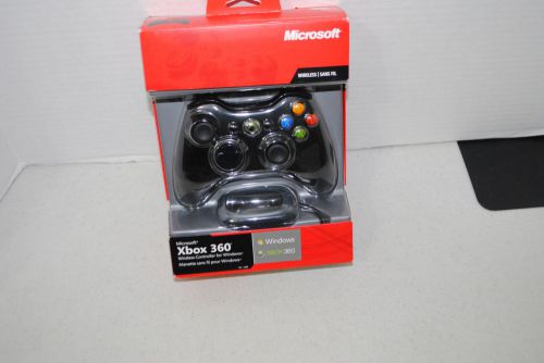 Microsoft Xbox 360 Wireless Controller for Windows &amp; Xbox 360 Console + adapter
