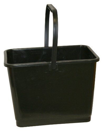 Hopkins 864 mallory bucket with handle, 2 gallon capacity, black for sale