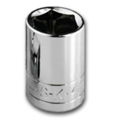SK Hand Tool 40709 6 Point 10mm Standard Drive Socket, 1/4-Inch, Chrome