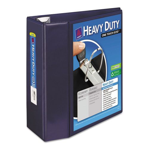 5&#034; Avery One Touch EZD Heavy-Duty 3-Ring Binder Nonstick View Inch Three Blue