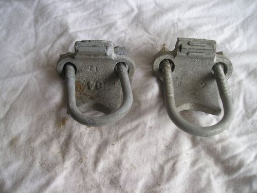 Right angle beam clamps for 3/4&#034; conduit  -- group of 10 for sale