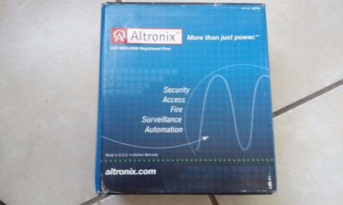 2 units ALTRONIX AL125UL POWER SUPPLY / CHARGER - NEW - 12 OR 24 VOLTS DC.