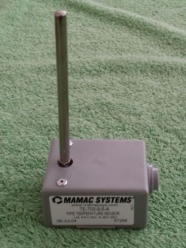 Mamac Systems TE-703-B-5-A Pipe Temperature Sensor