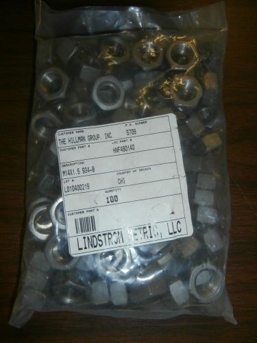 THE HILLMAN GROUP METRIC NUTS QUANTITY 100 SIZE M14X1.5