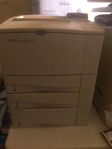 Hp laserjet 4000tn c4121a business industrial commercial workgrp 4-tray printer for sale